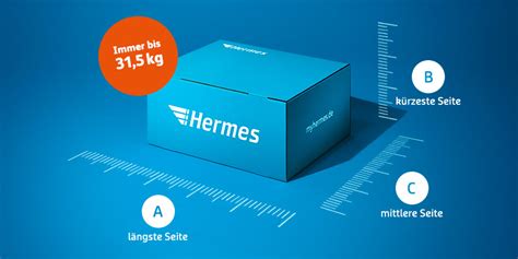 paket versan hermes bis 5 kg